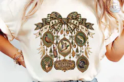 Hunting Season Ornament PNG Sublimation Product Image 6