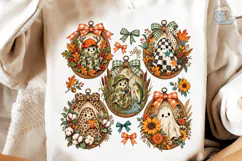 Autumn Gnomes Halloween PNG Sublimation Product Image 4