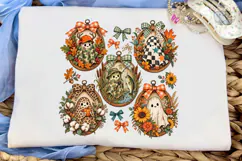 Autumn Gnomes Halloween PNG Sublimation Product Image 5