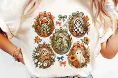 Autumn Gnomes Halloween PNG Sublimation Product Image 6