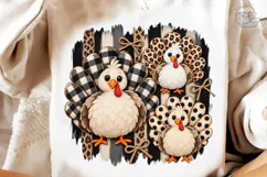 Farmyard Family Chickens PNG Sublimation Product Image 4
