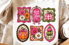 Thank You Jesus Pumpkin PNG Sublimation Product Image 4