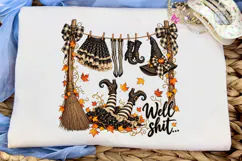 Well Shit Halloween PNG Sublimation Desi Product Image 5