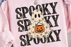 Spooky Spooky Spooky Ghost PNG Shirt Des Product Image 3