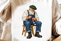 Grandpa Juggling PNG Shirt Design Product Image 4