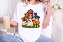 Farm Animals Halloween PNG Sublimation D Product Image 4