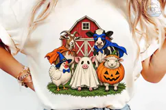 Farm Animals Halloween PNG Sublimation D Product Image 6
