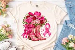 Cowboy Boots Flowers PNG Sublimation Des Product Image 2