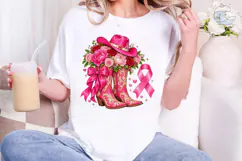 Cowboy Boots Flowers PNG Sublimation Des Product Image 5