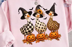 Halloween Witch Duck PNG Sublimation Des Product Image 3