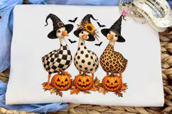 Halloween Witch Duck PNG Sublimation Des Product Image 6