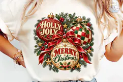 Holly Jolly Merry Christmas PNG Sublimat Product Image 6