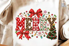 Merry Christmas PNG Sublimation Shirt De Product Image 3