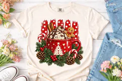 Christmas Hot Cocoa PNG Sublimation Desi Product Image 2