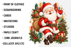 Trending Christmas PNG, Christmas PNG, Santa Christmas PNG Product Image 3