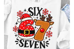 Trending Christmas PNG,Christmas six seven 6 7 PNG Product Image 1