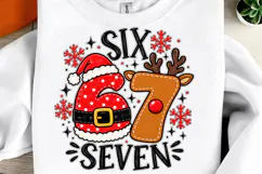 Trending Christmas PNG,Christmas six seven 6 7 PNG Product Image 2