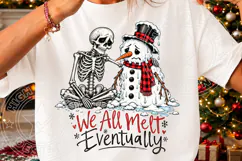 Trending Christmas PNG,Christmas Skeleton PNG Product Image 3