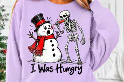 Trending Christmas PNG,Christmas Skeleton PNG Product Image 5