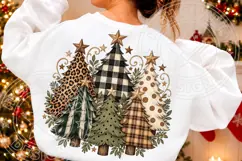 Trending Christmas PNG, Christmas Trees PNG Product Image 2