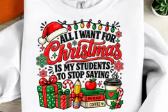 Trending Christmas PNG,Funny Teacher Christmas 6 7 Png Product Image 2