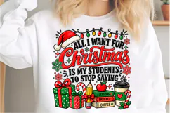 Trending Christmas PNG,Funny Teacher Christmas 6 7 Png Product Image 3