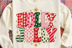 Trending Christmas PNG, Holly Jolly PNG Product Image 1