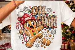 Trending Christmas PNG, Oh Snap Gingerbread Png Product Image 3