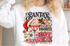 Trending Christmas PNG,Santa's Hot Mess PNG Product Image 3