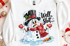Trending Christmas PNG, Well Shit PNG Product Image 4