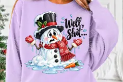 Trending Christmas PNG, Well Shit PNG Product Image 5