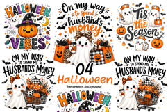 Trending Halloween PNG, Spooky Season PNG, Cute Pumpkin PNG Product Image 1