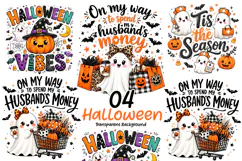 Trending Halloween PNG, Spooky Season PNG, Cute Pumpkin PNG Product Image 1