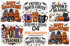 Trending Halloween PNG, Spooky Season PNG, Cute Pumpkin PNG Product Image 1