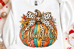 Trending Thankful PNG, Pumpkin Sublimation PNG Product Image 4