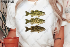 Trendy Camo Bass Sublimation Design Product Image 2