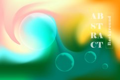 Trendy gradient background with vibrant colors art Product Image 1