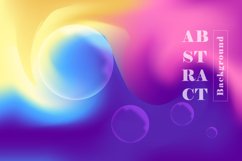 Trendy gradient background with vibrant colors design Product Image 2