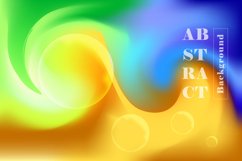 Trendy gradient background with vibrant colors vector Product Image 2