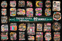 Trendy Mama sublimation bundle 60 designs Product Image 3