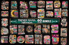 Trendy Mama sublimation bundle 60 designs Product Image 4