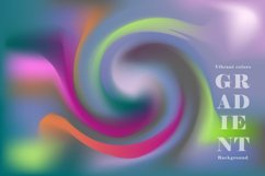 Trendy modern grainy gradient vibrant abstract background Product Image 1