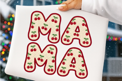 Trendy Retro Mama PNG - Cherry Berry First Png Product Image 2