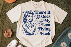 Trendy Retro Housewife SVG Funny Graphic Design Product Image 2