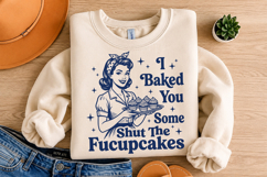 Trendy Retro Housewife SVG Funny Graphic Design Product Image 4