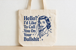 Trendy Retro Housewife SVG Funny Graphic Design Product Image 5