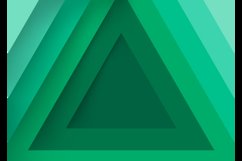 Triangle shape paper cut background Product Image 2