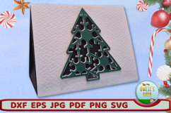 Triangular Slide-in Christmas Tree Box Product Image 2