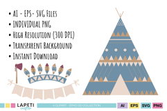 Little explorer clipart set for birthday party printables and crafts