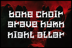 Tribal Combat | Death Metal Typeface Product Image 3